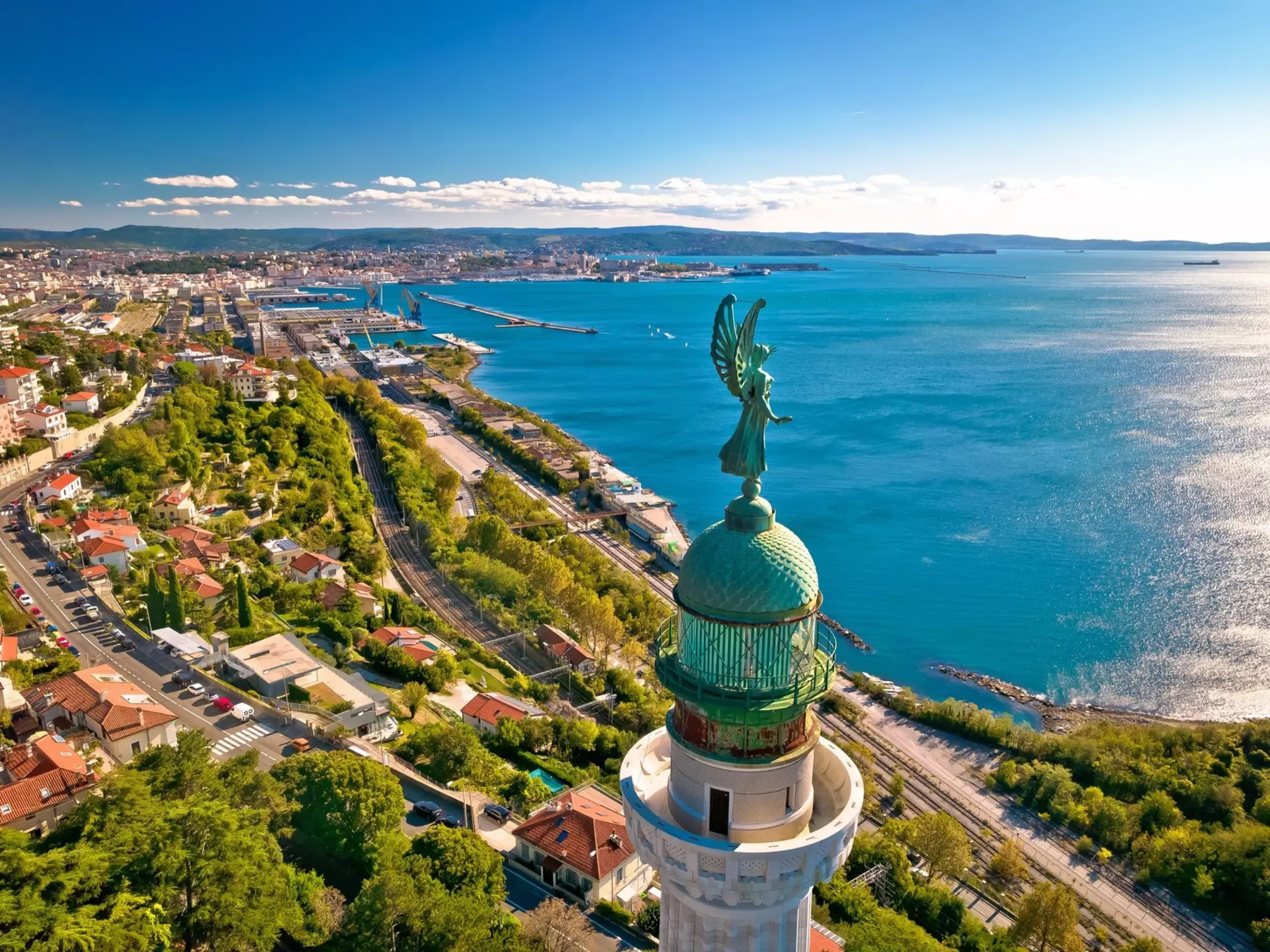 Trieste lighthouse.