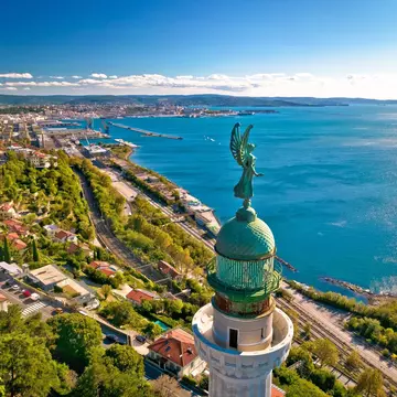 Trieste lighthouse.