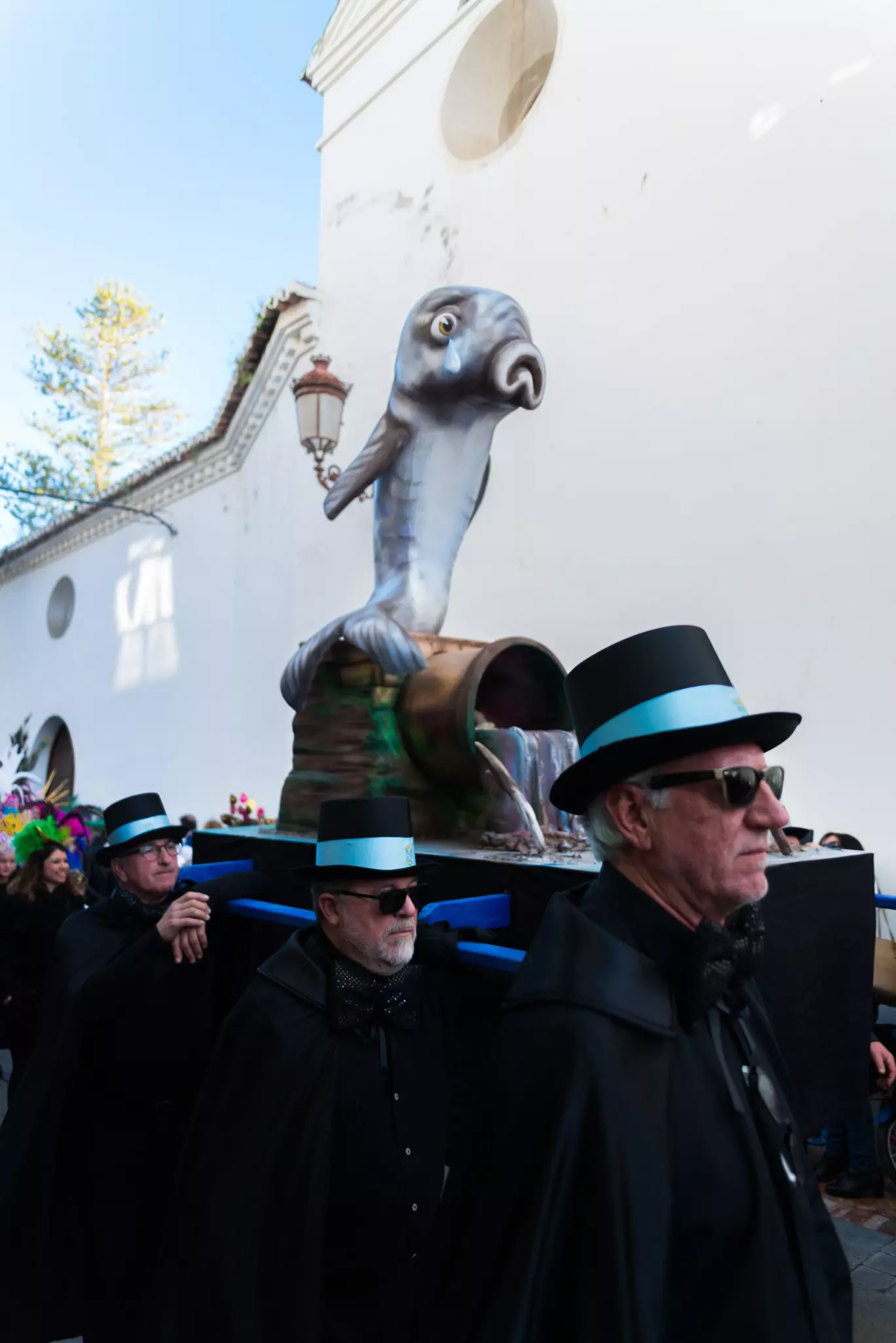 Carnival winds up with the symbolic Burial of the Sardine ceremony. Q77photo / Shutterstock