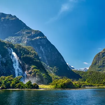 Lady Bowen Falls is one of two year-round waterfalls in Milford Sound.
939027862
milford sound