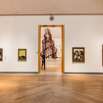 SWEDEN, STOCKHOLM - JUNE 13, 2017: General view of Interior in Museum of Modern Art (Moderna Museet).  License Type: media  Download Time: 2021-08-12T09:25:19.000Z  User: clairenaylor  Is Editorial: Yes  purchase_order:   