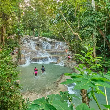 Hikes in Jamaica lead to waterfalls and jungle viewpoints. Christian Wyrwa/Getty Images