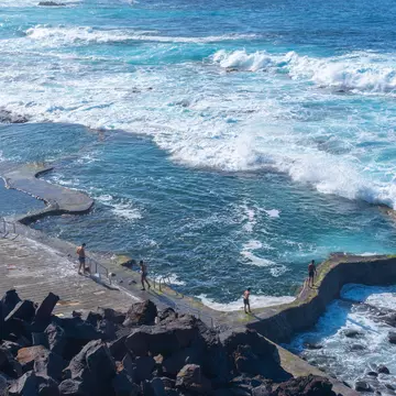 La Maceta rock pool on El Hierro island in the Canary islands