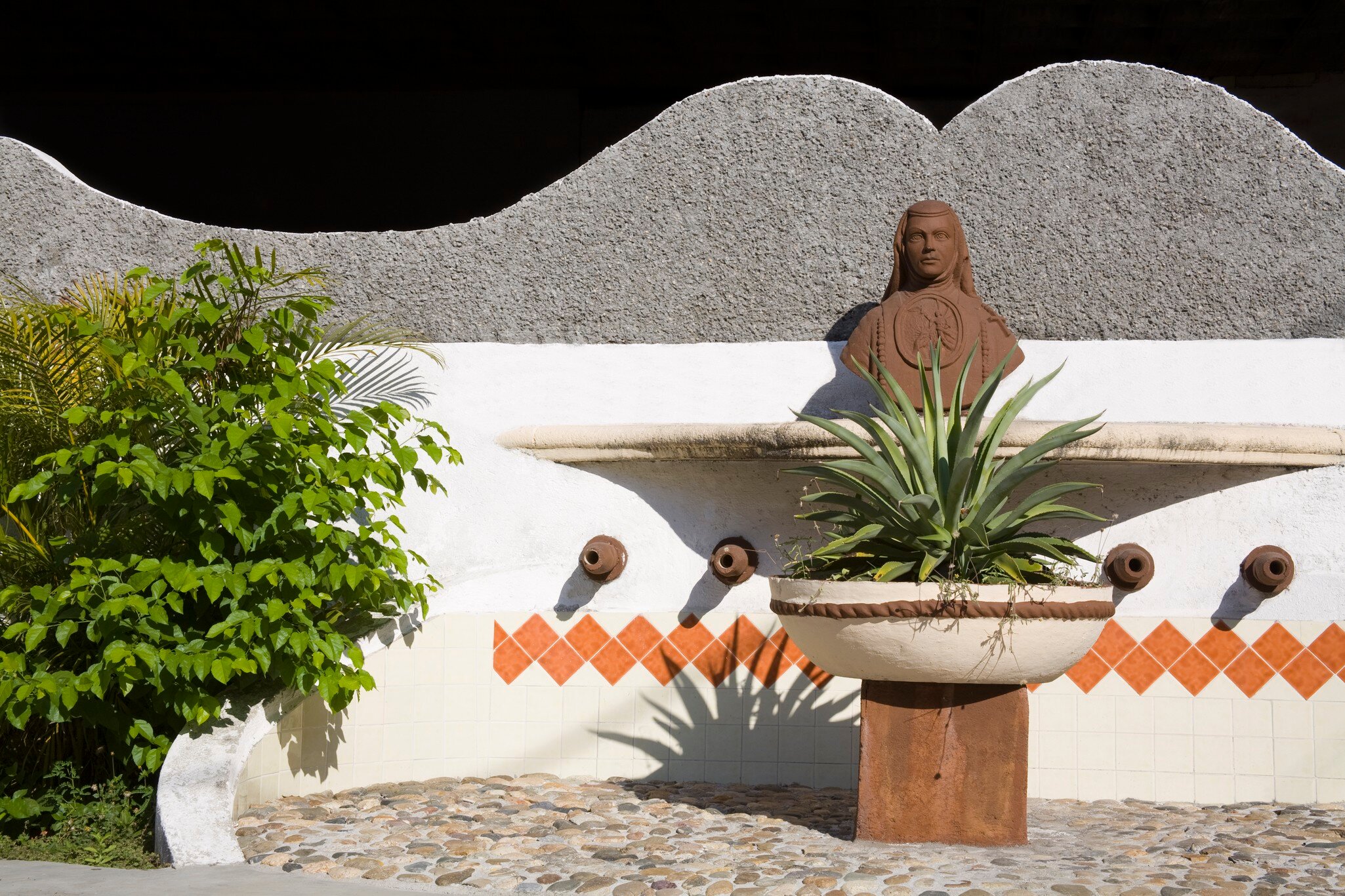 Zocalo Plaza in Old Town Acapulco.