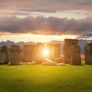 The ancient monoliths of Stonehenge famously align with the sun every summer and winter solstice © AndyRoland / Getty Images
