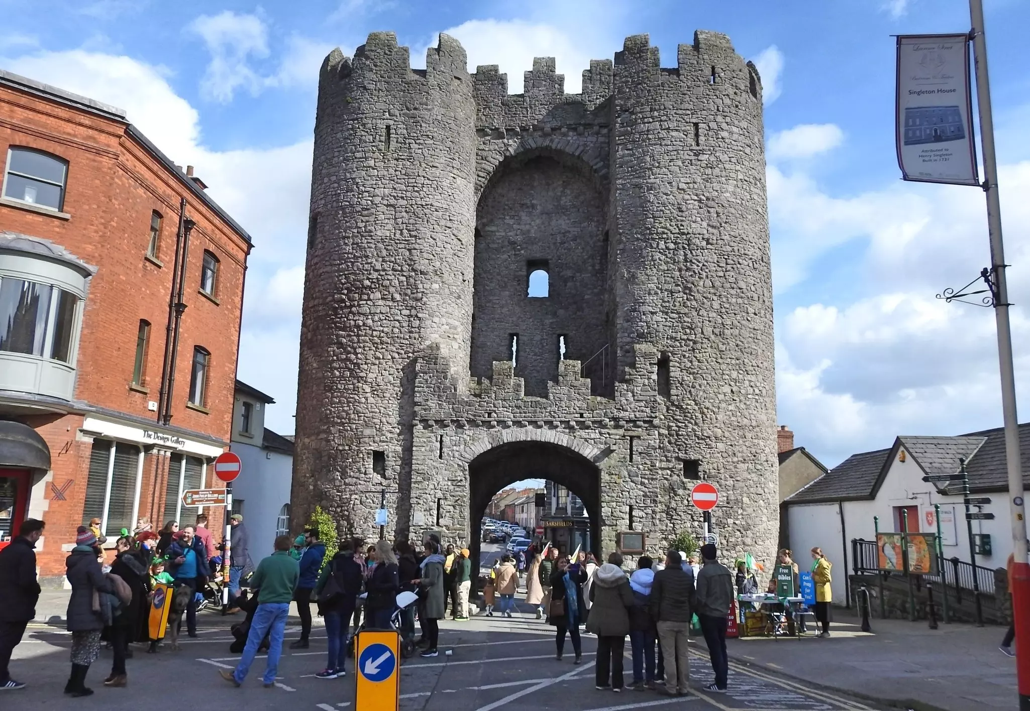 Saint Laurence's Gate, Drogheda, County Louth, Ireland. Derick P. Hudson/Shutterstock
