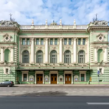 Mariinsky theater of opera and ballet in Saint Petersburg, Russia; Shutterstock ID 1751419403;