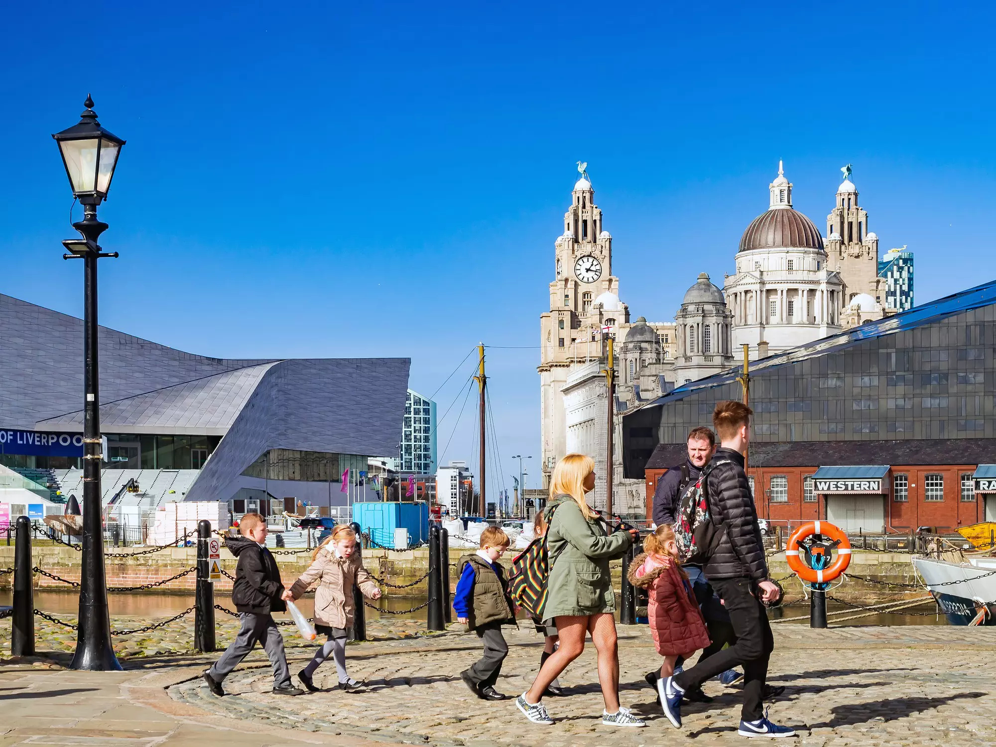 Liverpool’s waterfront is the spot to be for Eurovision weekend © Alberto Manuel Urosa Toledano / Getty Images