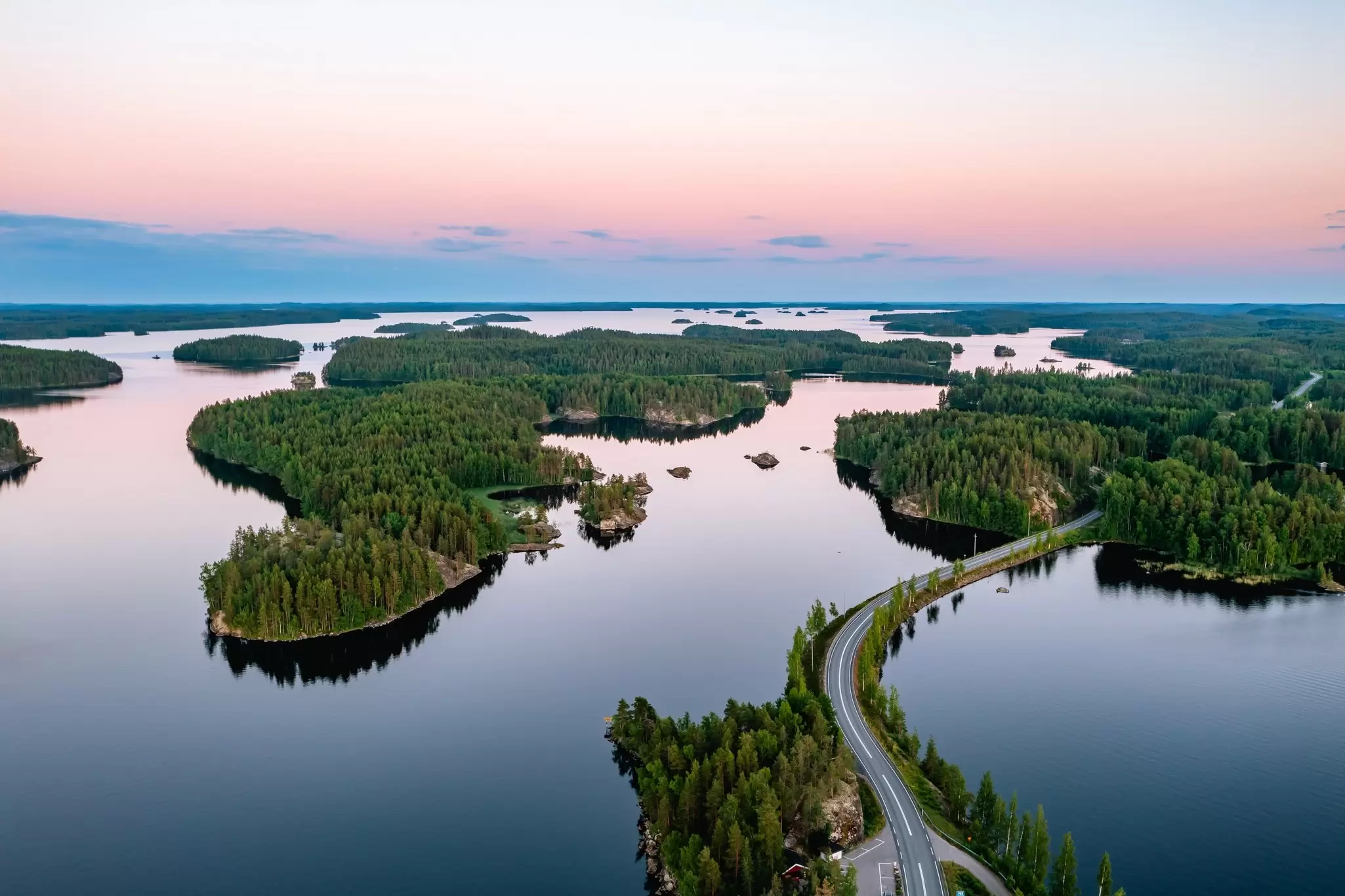 Lake Saimaa in Finland