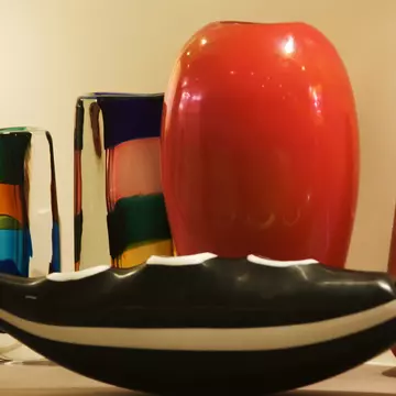 Venini artistic glass.