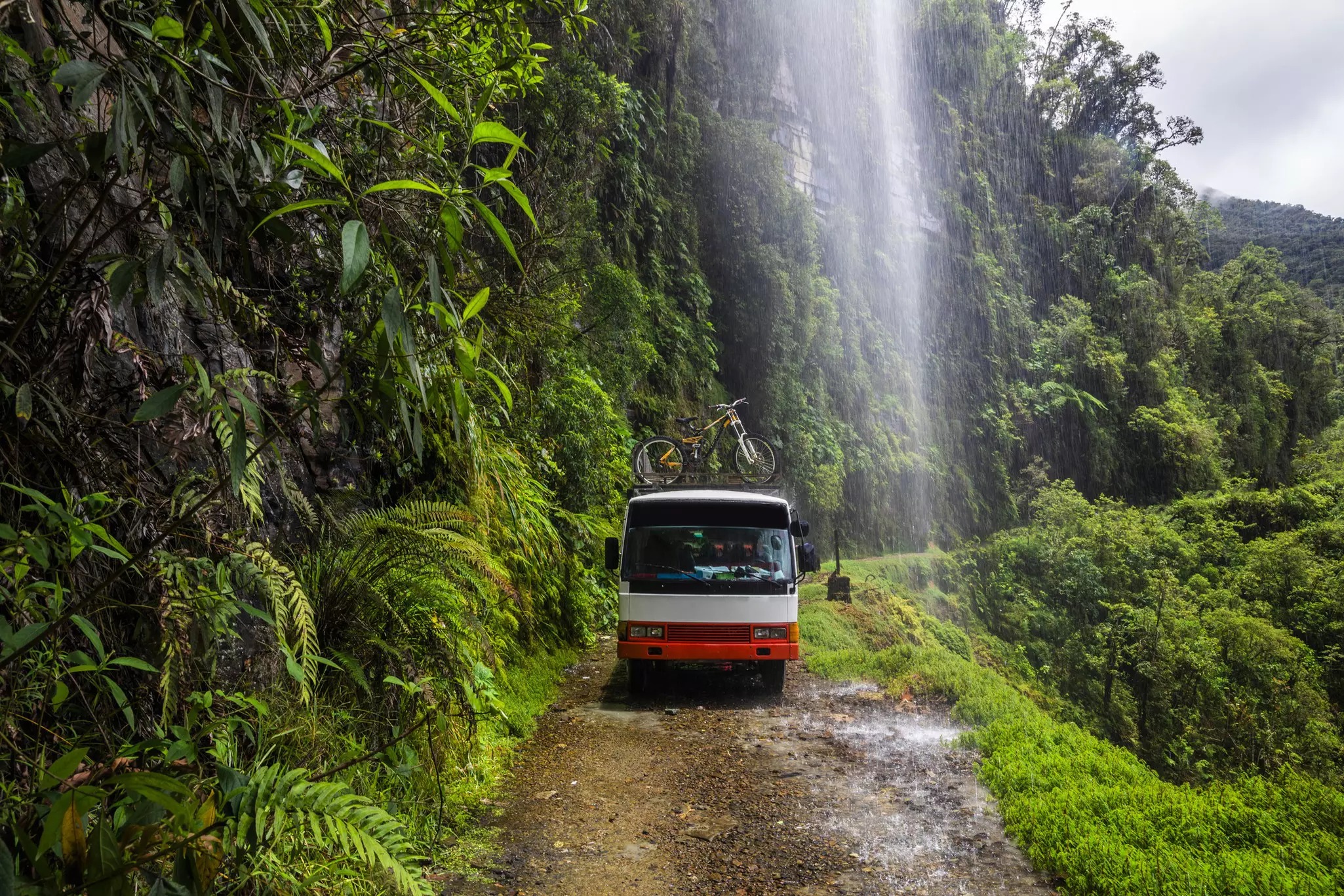 Buses in Bolivia are cheap and frequent, though the roads don't always promise a comfortable ride © Anton Petrus / Getty Images