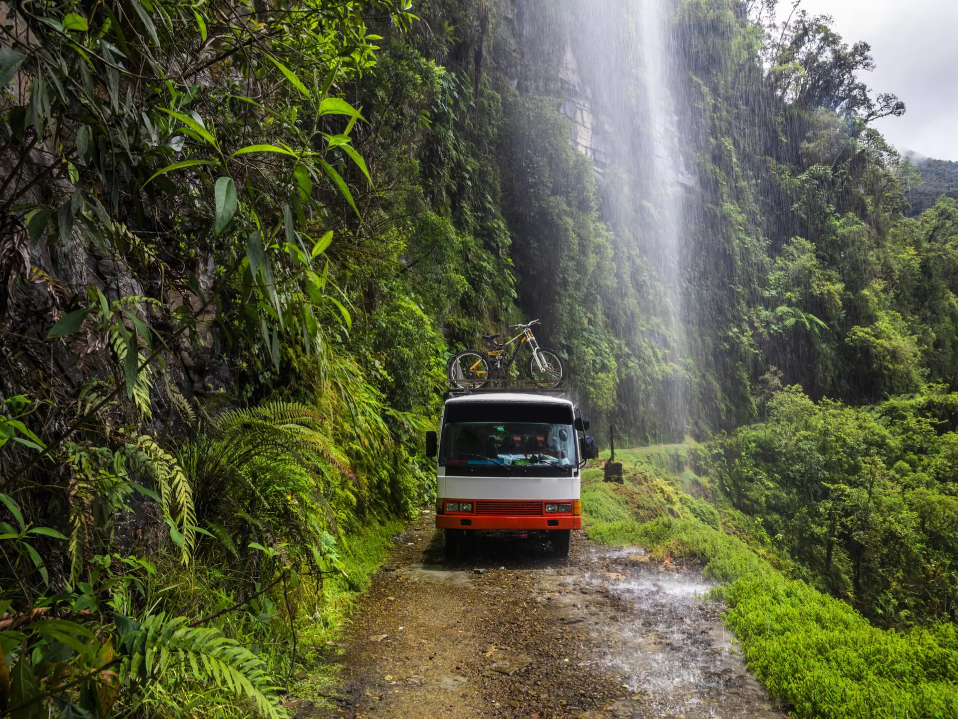 Buses in Bolivia are cheap and frequent, though the roads don't always promise a comfortable ride © Anton Petrus / Getty Images