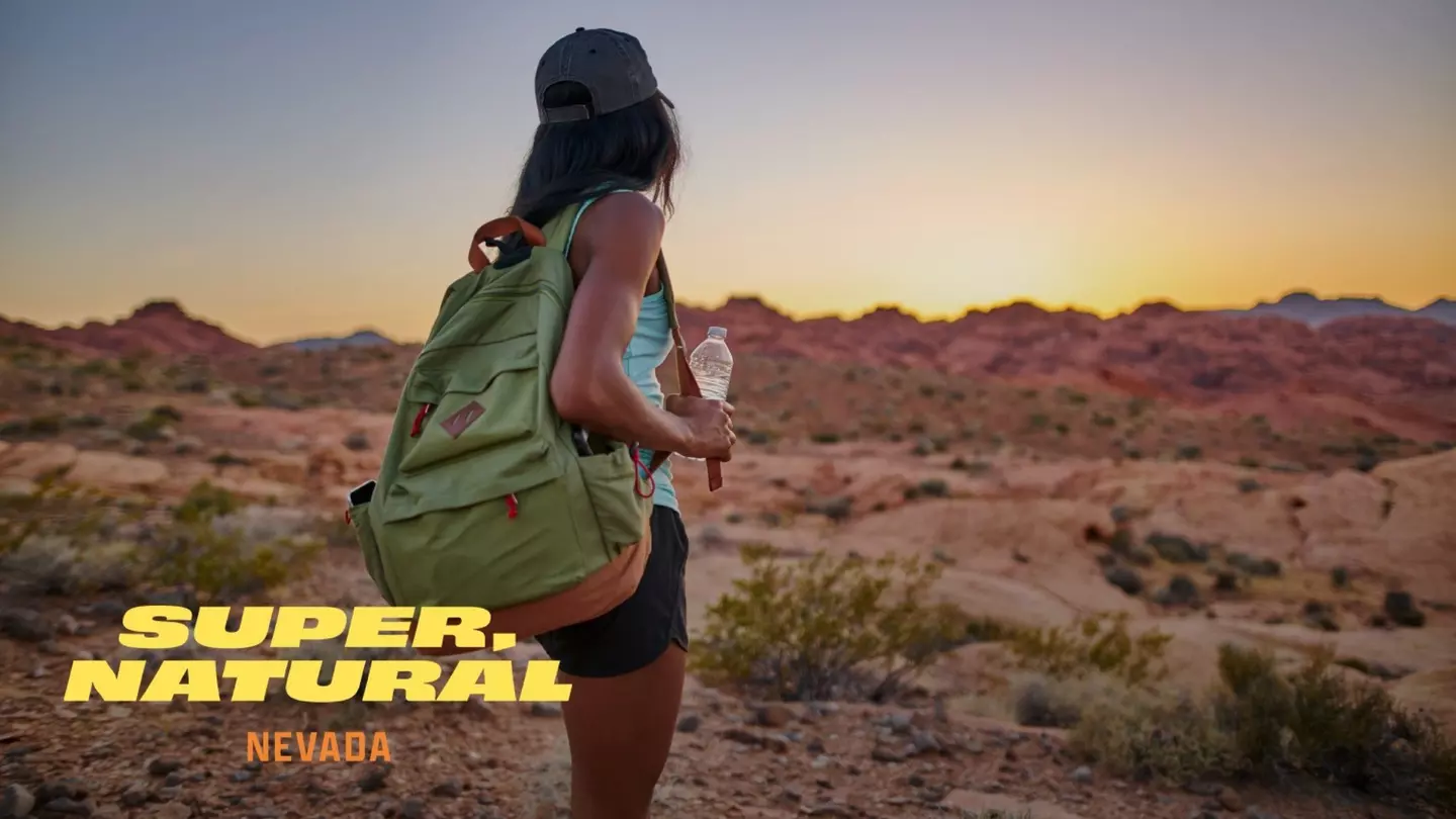 Even in vast and rugged Nevada, you’ll have plenty of opportunities to get away for an easy adventure © Joshua Resnick / Shutterstock; Graphics by Dustin Johnson / Lonely Planet