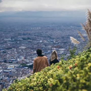 The steep walk up to the top of Cerro de Monserrate delivers fabulous views – for free. Carlos Araujo/Shutterstock