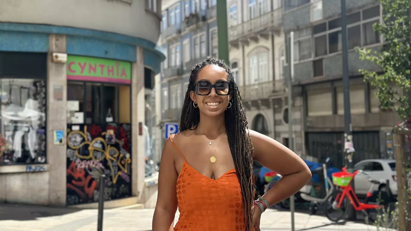 Splitting her time between London and Lisbon gives this author a reason to smile © courtesy of Georgina Lawton