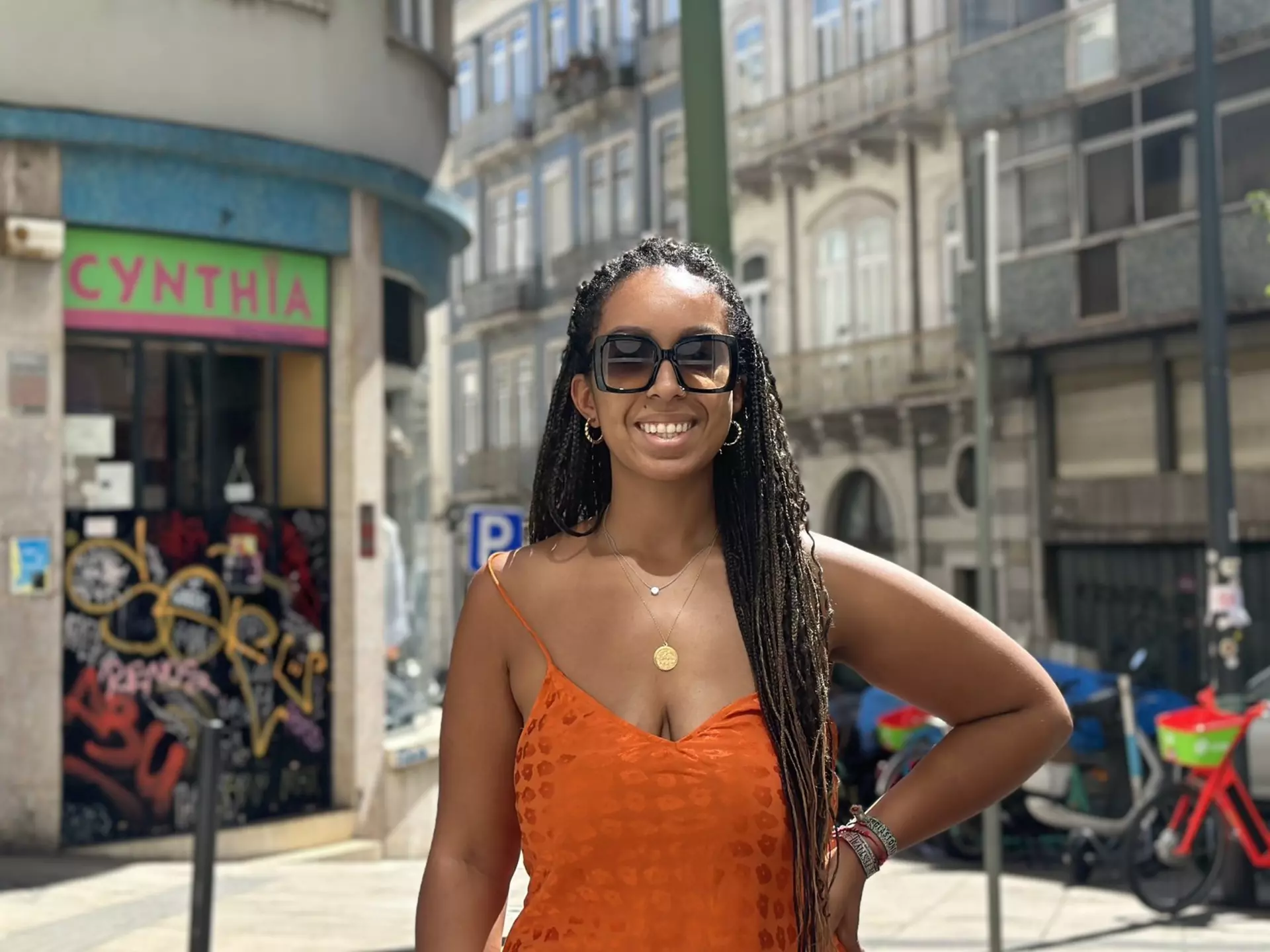 Splitting her time between London and Lisbon gives this author a reason to smile © courtesy of Georgina Lawton