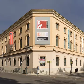 Exterior view of the Museo de Prehistoria de Valencia, Spain.