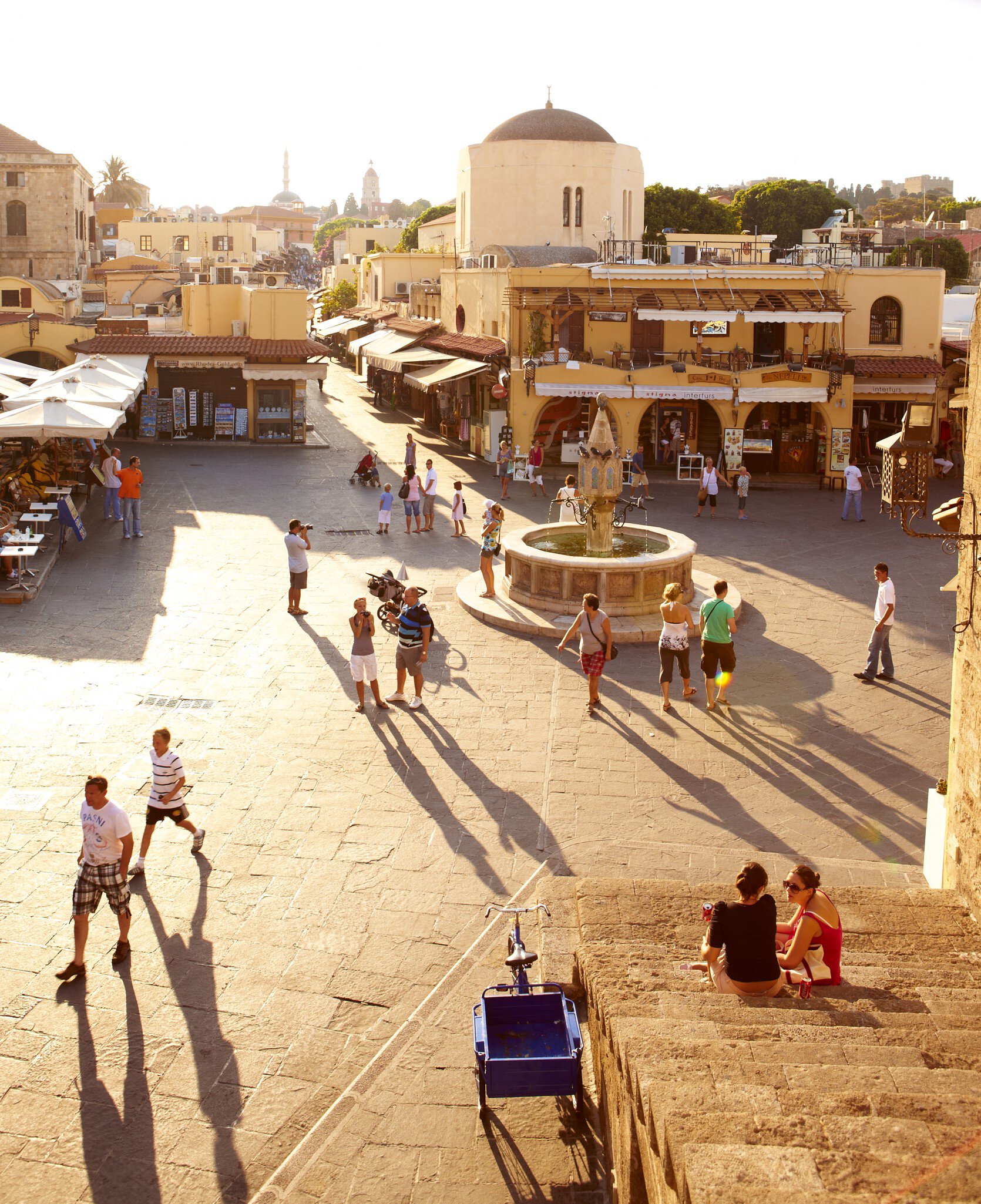 Afternoon sun on historic main square in Old Town.
Lonely Planet Traveller Magazine, Issue 30, Dodecanese Islands, Perfect trip