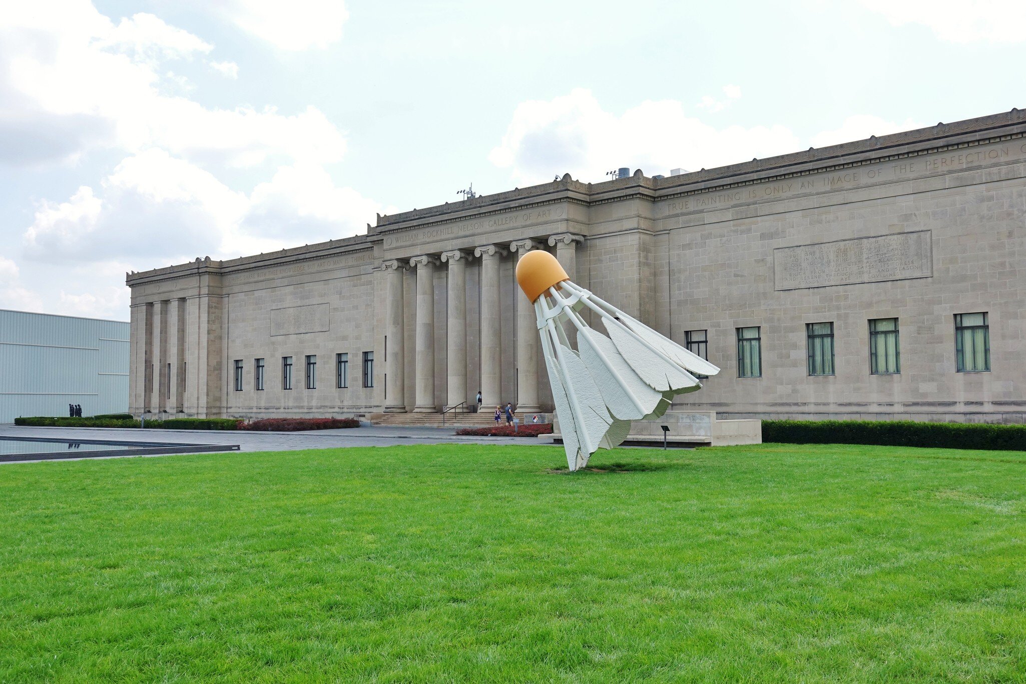 KANSAS CITY, MO -17 AUG 2018- View of the Nelson-Atkins Museum of Art located in Kansas City, Missouri.; Shutterstock ID 1203239314;