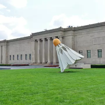 KANSAS CITY, MO -17 AUG 2018- View of the Nelson-Atkins Museum of Art located in Kansas City, Missouri.; Shutterstock ID 1203239314;