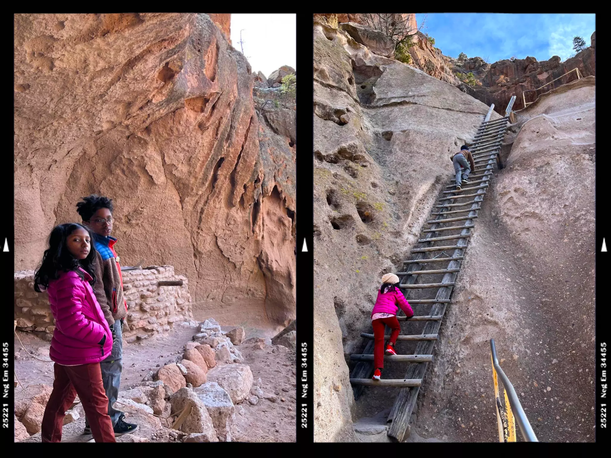 Exploring Bandelier National Monument © Nitya Chambers / Lonely Planet