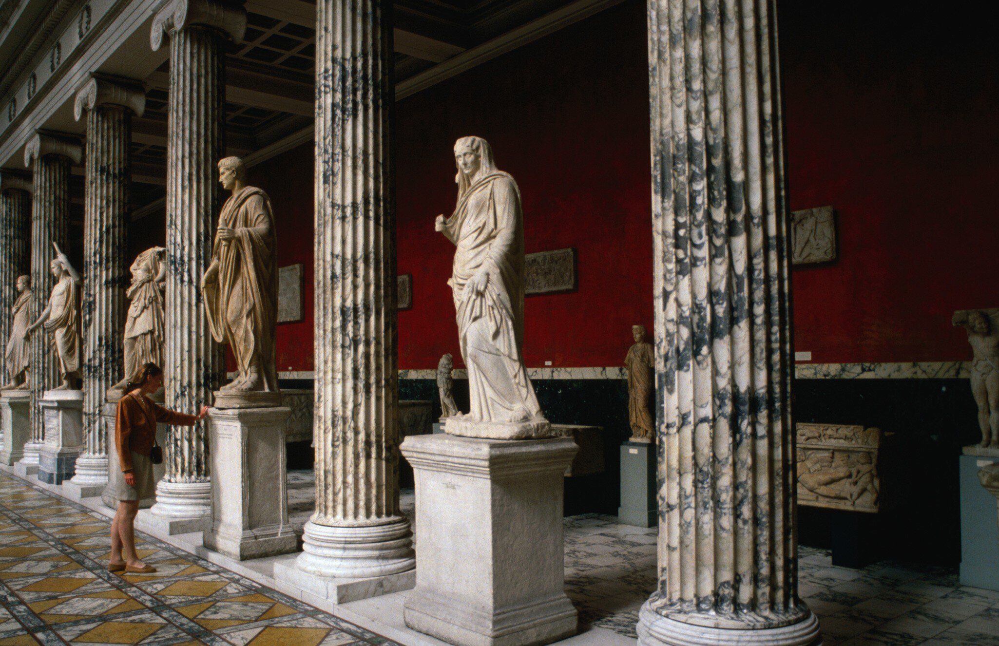 Ny Carlsberg Glyptotek (collection of sculpture) in Copenhagen, Denmark. The famous brewer and Carlsberg beer founder Carl Jacobsen built it to house his art collection between 1897 and 1906. 