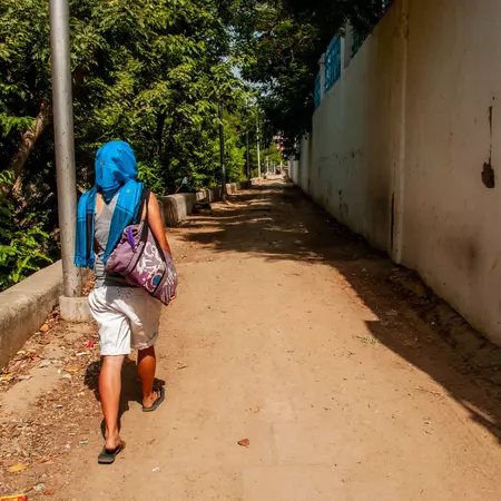 Staff favorite souvenirs roundup
Amy Lynch's stole from Darjeeling, India