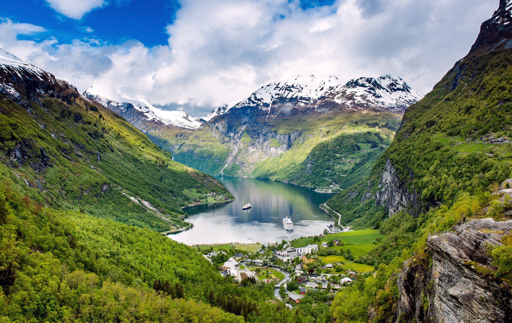 Geiranger fjord, Beautiful Nature Norway. It is a 15-kilometre (9.3 mi) long branch off of the Sunnylvsfjorden, which is a branch off of the Storfjorden (Great Fjord).
300215978
breathtaking, ferry, nobody, natural, green, north, liner, calm, travel, day, shipping, deep, holiday, norway, summer, ship, ice, clouds, lapse, lifestyle, heritage, blue, beauty, mountain, outdoors, tourists, sky, scenic, tourism, sea, fjord, beautiful, water, nature, scandinavia, landscape, geiranger, norge, romsdal, geirangerfjord, motor