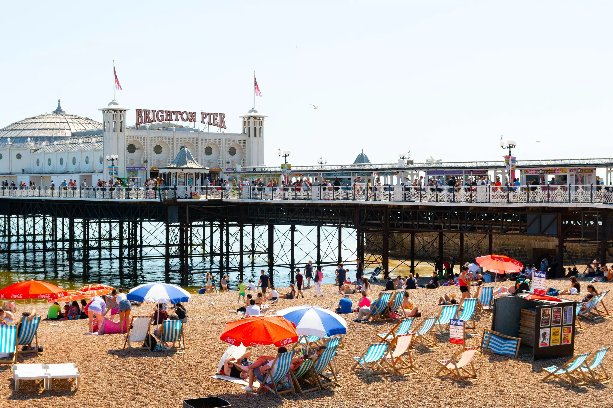 Palace Pier in Brighton.