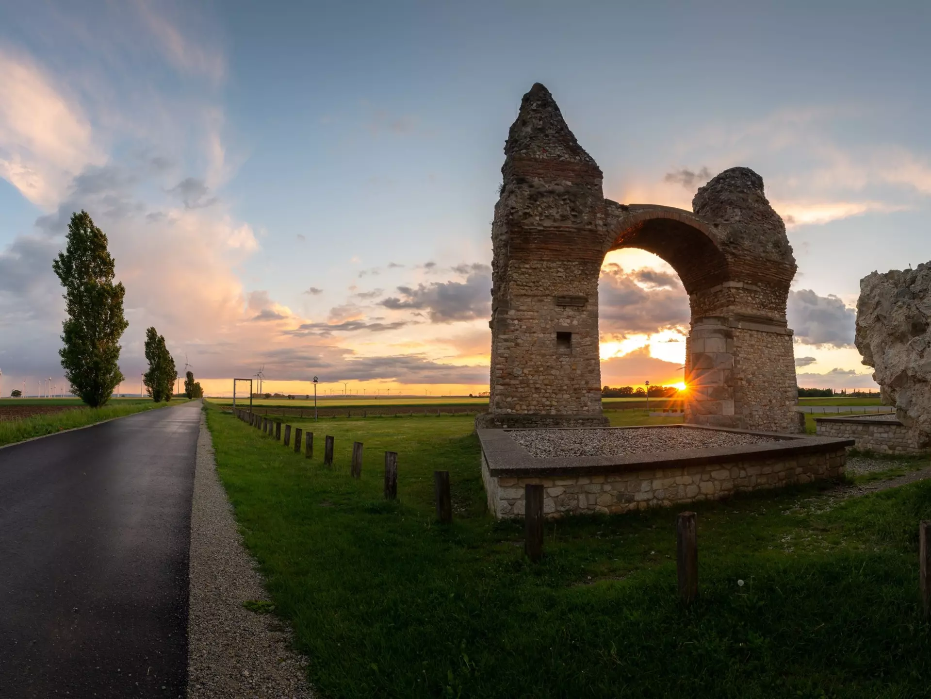 The monumental Heidentor (“Heathens Gate”) towers over the site of Carnuntum in Lower Austria © Guniva / Shutterstock