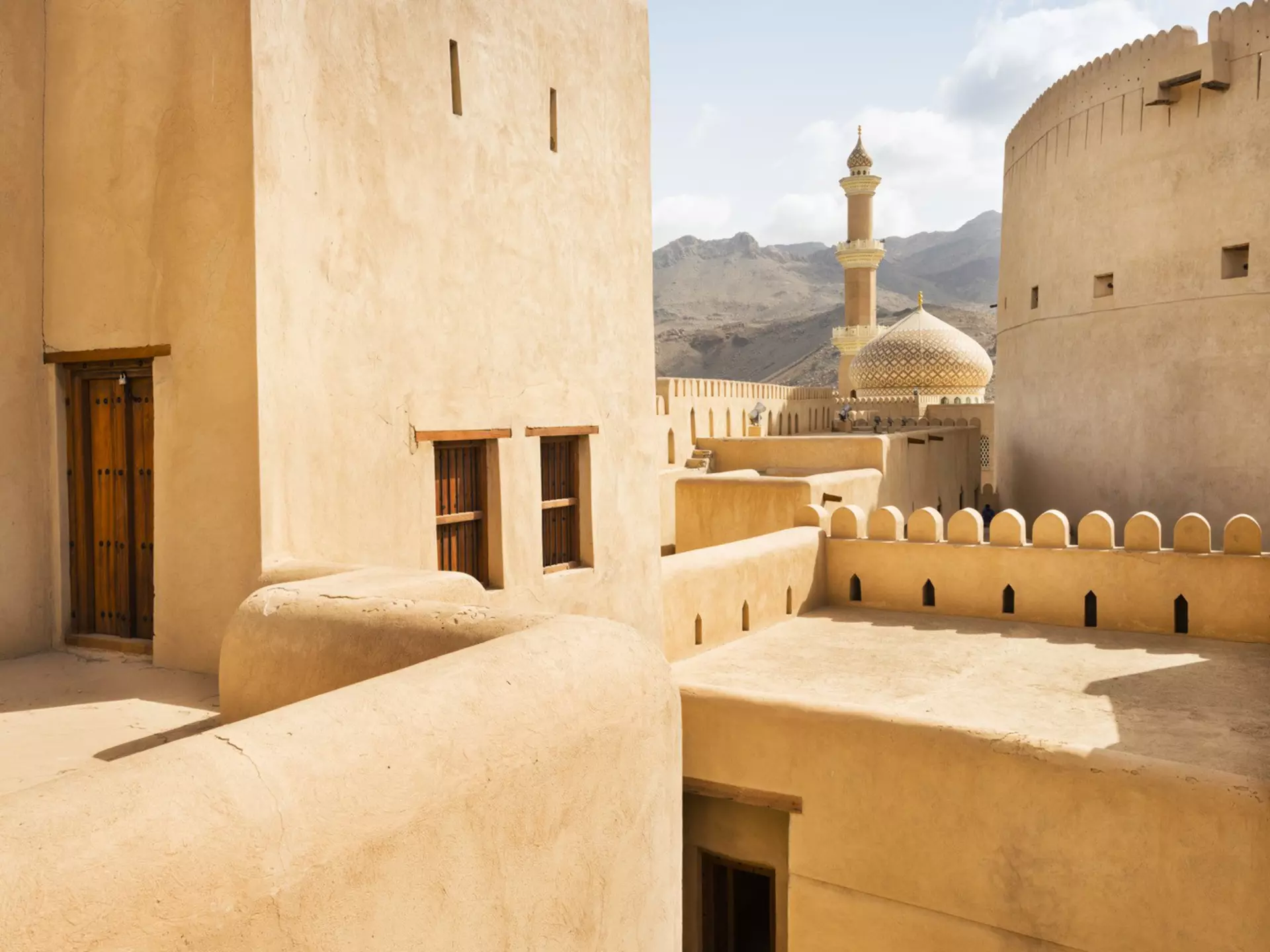 Nizwa’s 17th-century fort. © Justin Foulkes / Lonely Planet