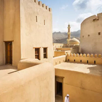 Nizwa’s 17th-century fort. © Justin Foulkes / Lonely Planet
