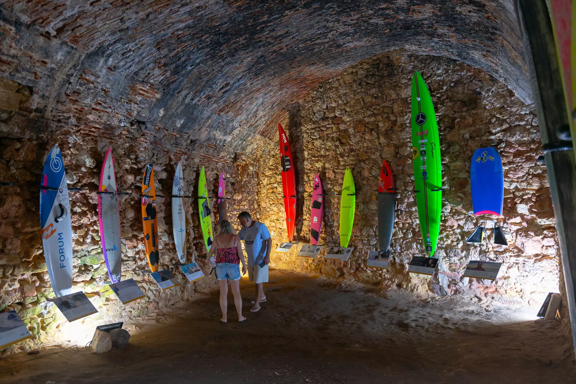 The lighthouse at Nazaré has been converted into a museum of big-wave surfing © Austin Bush / Lonely Planet