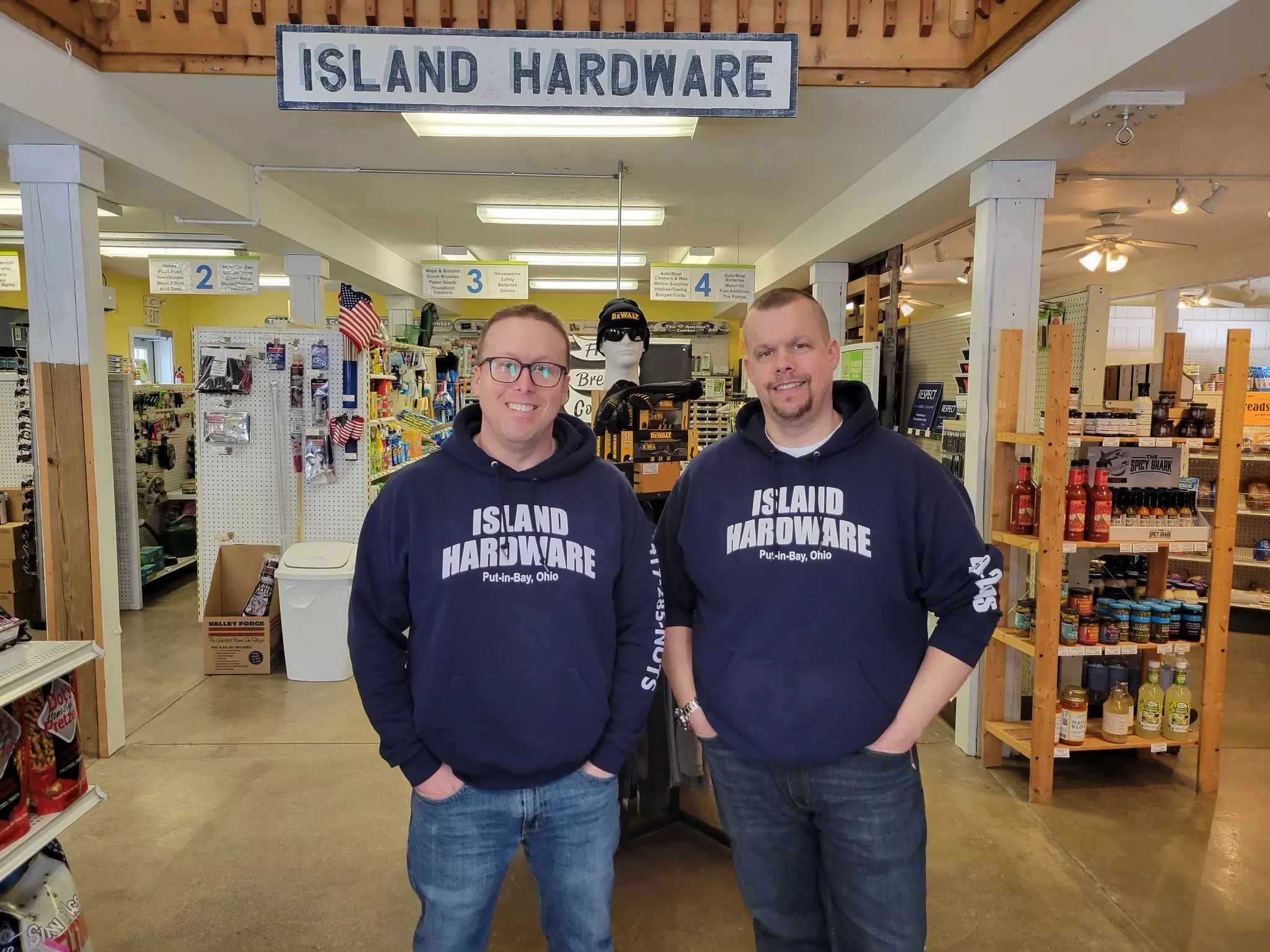 Brothers Jason and Chris Cooper have been running Island Hardware and Market for almost 20 years © Courtesy of Island Hardware and Market