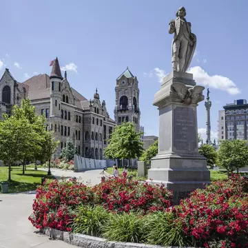 Lackawanna County Courthouse Square, Pennsylvania, USA
497711521
Historical Geopolitical Location, Building Exterior, Environmental Conservation, History, Green Color, Famous Place, Architecture, Pennsylvania, USA, Summer, Courthouse, Public Building, Park - Man Made Space, Town Square, Monument, Built Structure, Scranton, Municipal Building, Lackawanna County