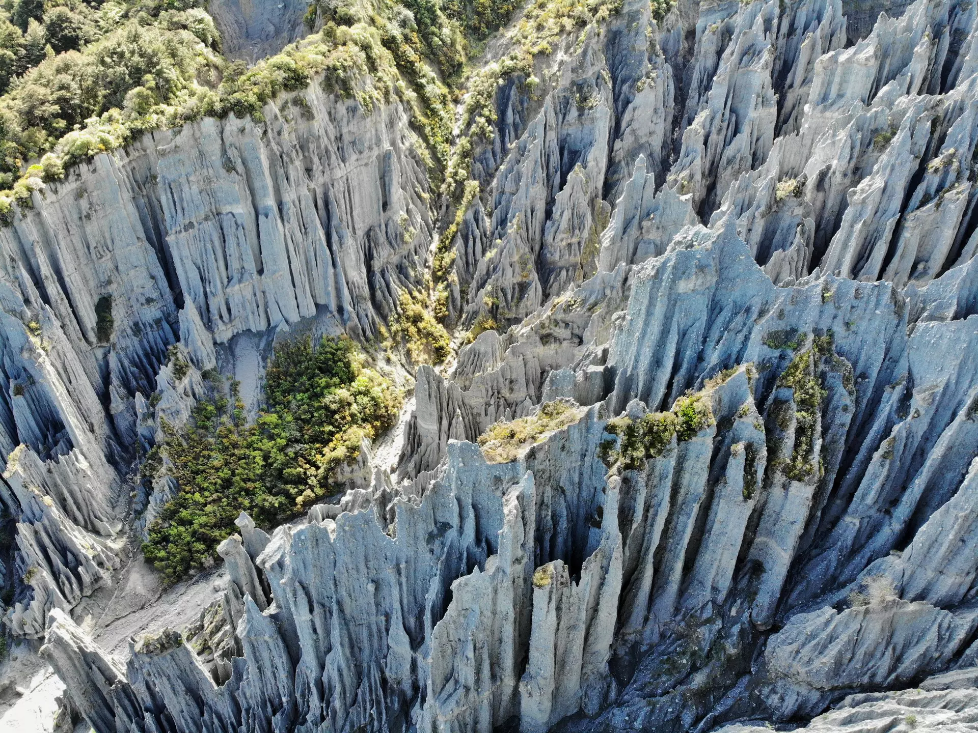The spectacular Putangirua Pinnacles near Ngawia appeared in the “Lord of the Rings” films. Adam_photos/Shutterstock