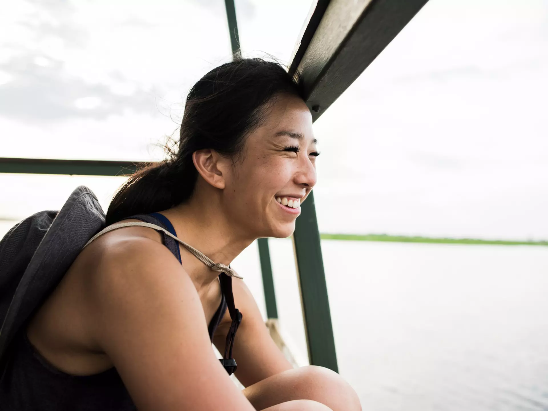 Young female tourist looking out from Chobe River tour boat, Botswana, Africa
973511388
female, head and shoulders, leisure, lifestyle, looking out, on the go, only female, only one young woman, riverboat, transport, travel destination, trip, vacation, vest, wearing, woman, young woman