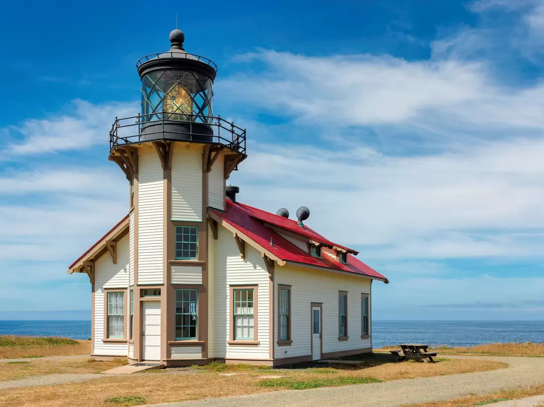 Point Cabrillo Light Station State Historic Park, Mendocino County, California.