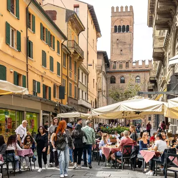 Find the best places to dine in Bologna's city center and beyond, including secret spots on the outskirts of town. Shutterstock