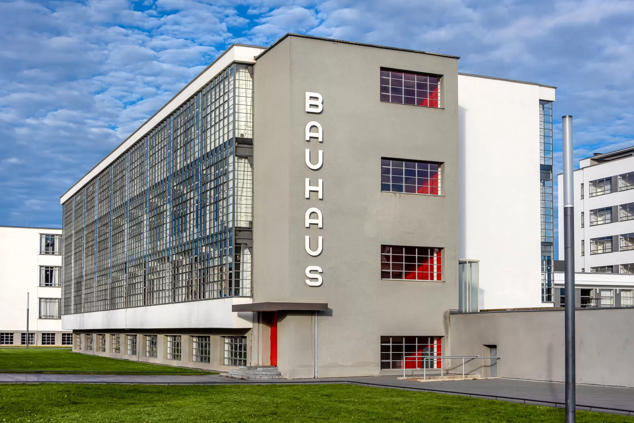 The Bauhaus art school building. Rolf G Wackenberg/Shutterstock