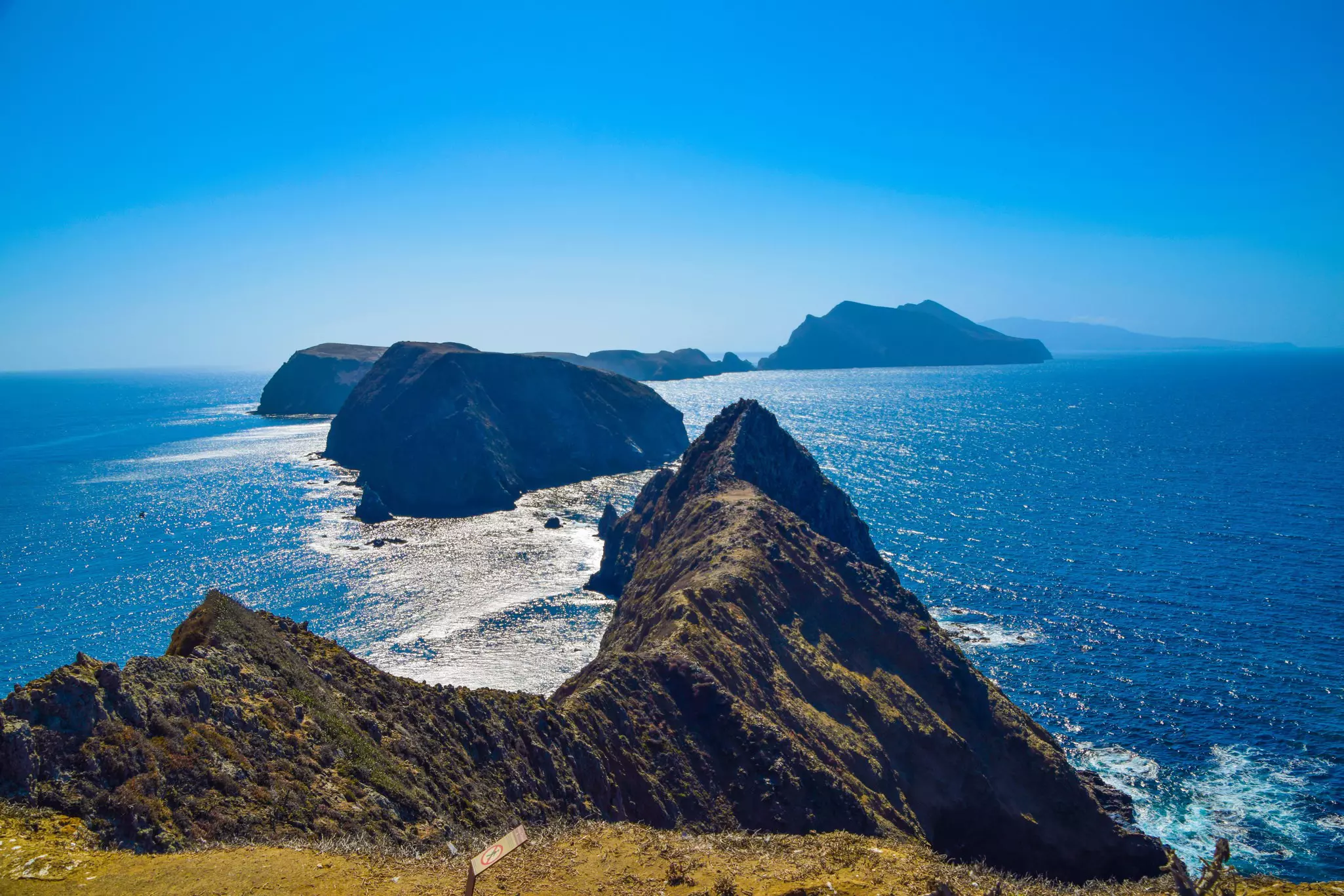 Inspiration Point on Anacapa Island, California