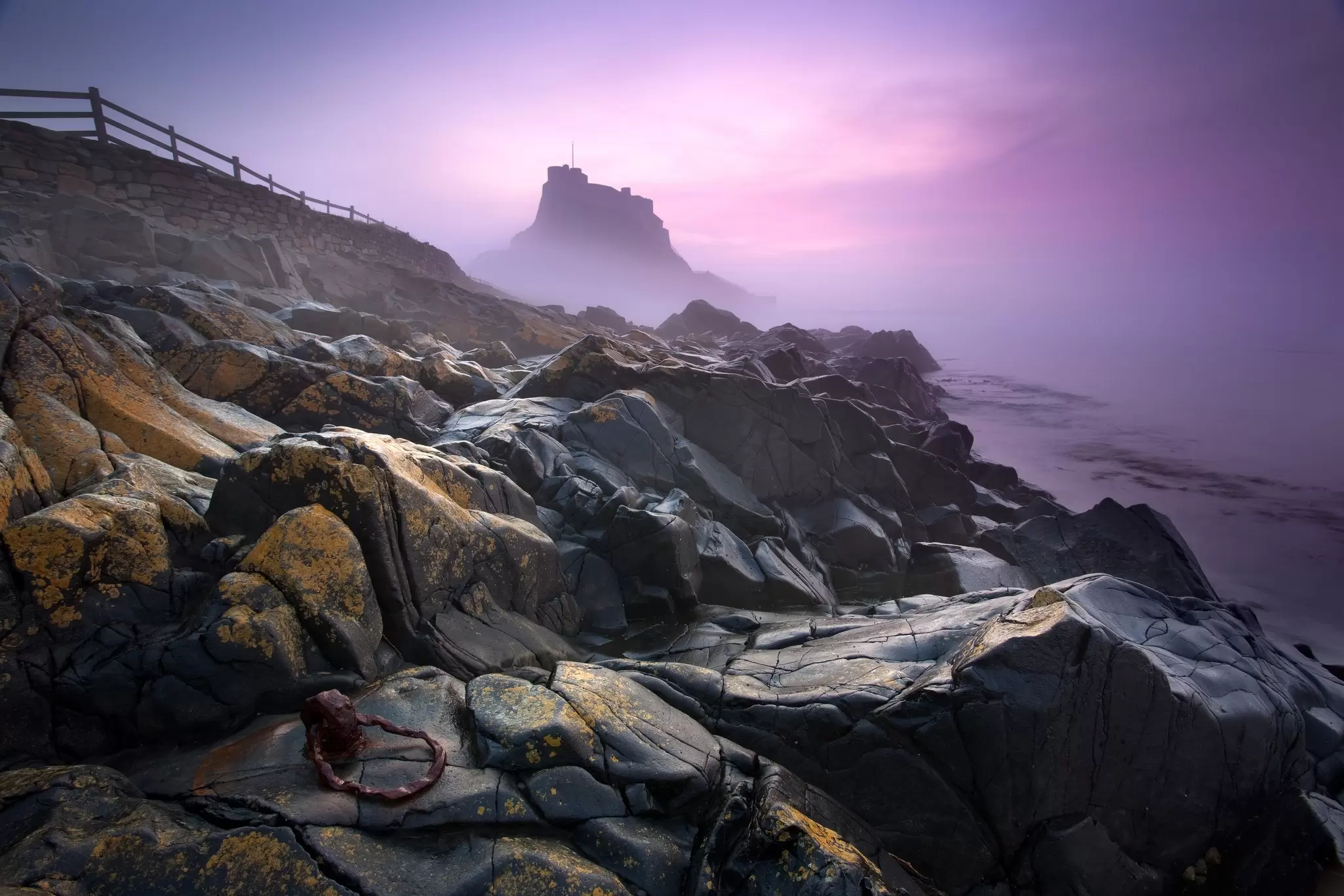 Water dominates the landscapes and every day on Holy Island. Shaun Walby / 500px