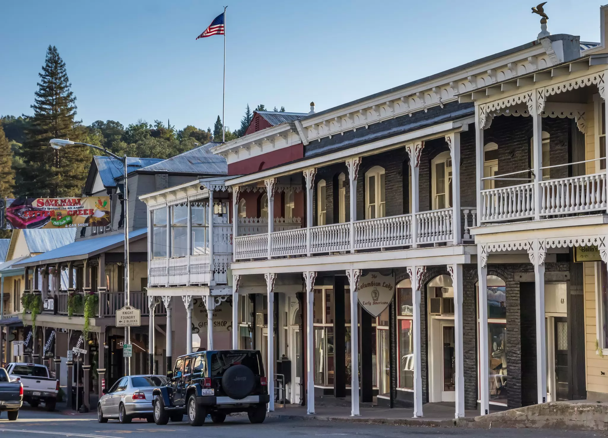 Gold Country shows what life was like before the highways and towering skyscrapers dominated California’s urban areas © Marc Venema / Shutterstock