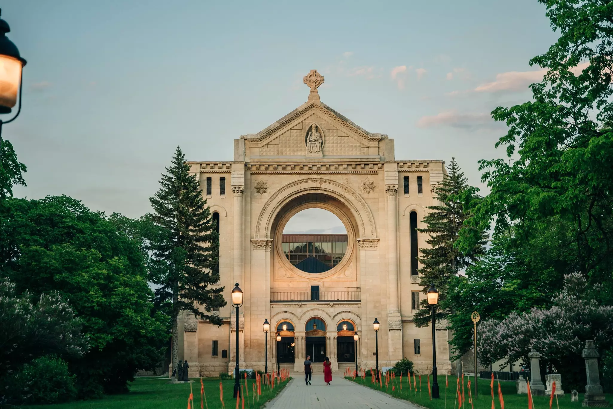 Saint Boniface Cathedral a Roman Catholic basilica in Winnipeg
