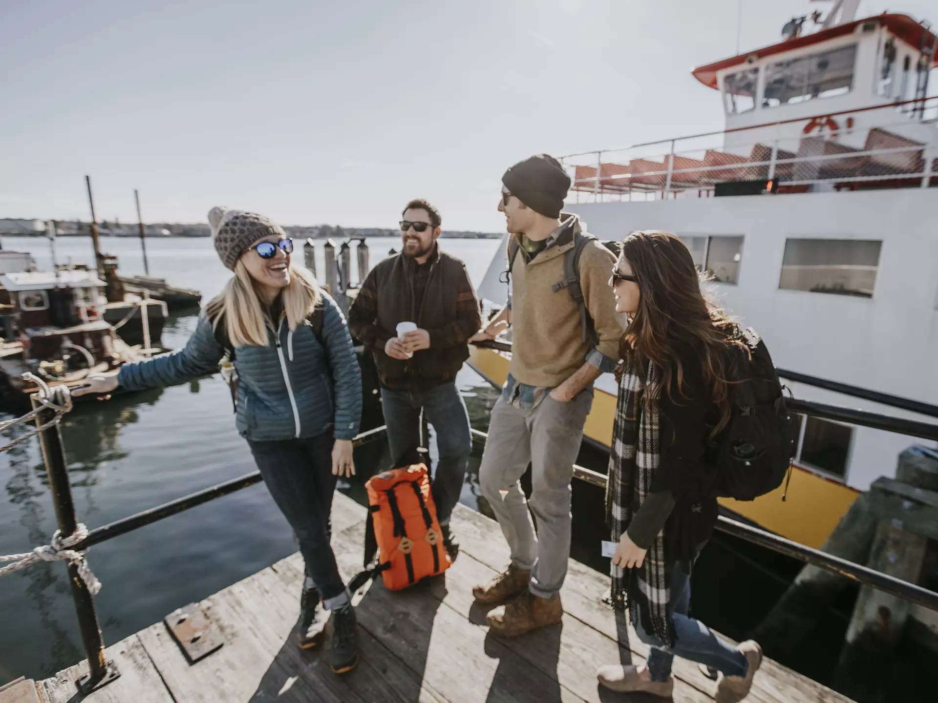 Enjoy the lively waterfront in Portland, Maine's biggest city © Cavan Images / Getty Images
