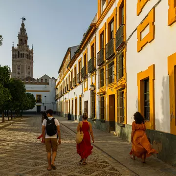 Patio de las Banderas in Seville, Spain. Emilio Parra Doiztua for Lonely Planet