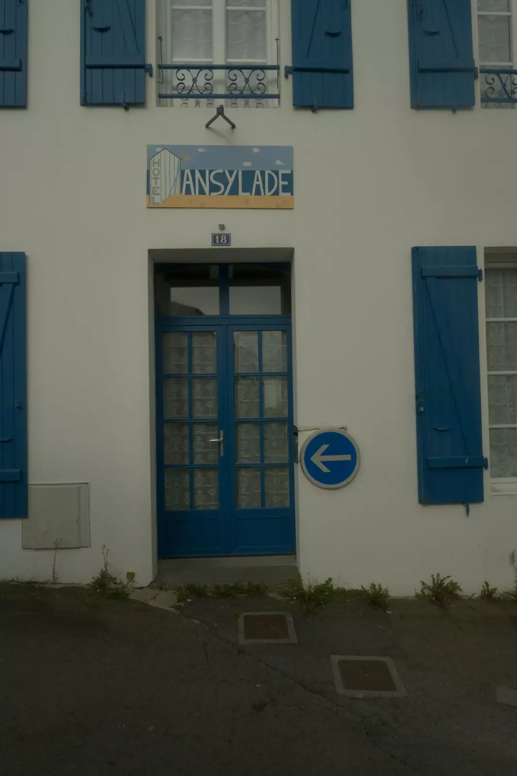 Hotel Ansylade near Port-Joinville, Île d'Yeu, Vendée region of France