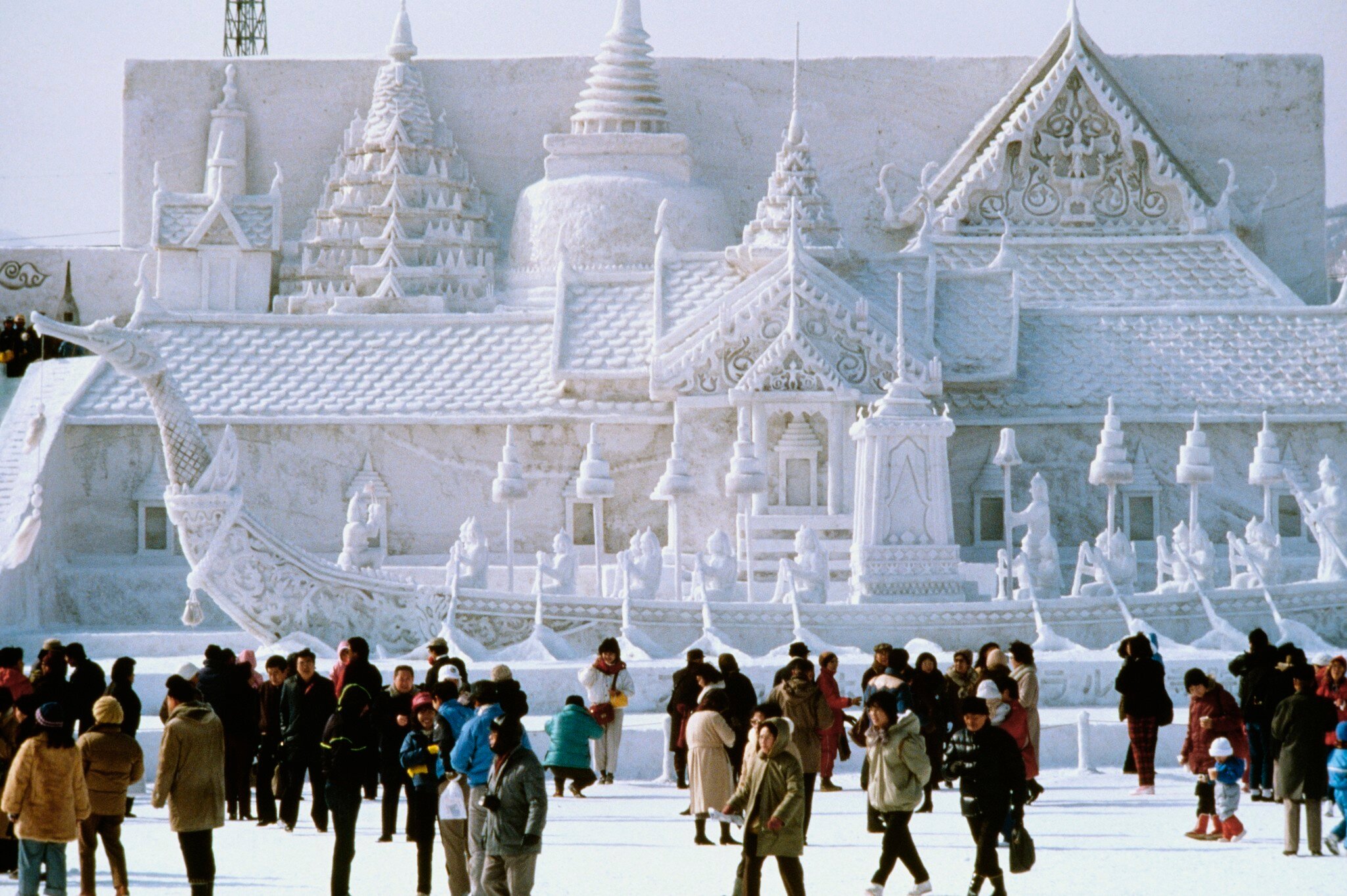 Sapporo Snow Festival, held every February, draws many visitors to Hokkaidō © Glowimages RF / Getty Images