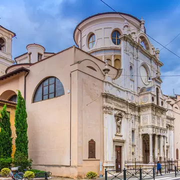 Chiesa di Santa Maria dei Miracoli primo santuario civico Saint Maria of Miracles catholic church Renaissance style building, Brescia city historical centre, Italian churches, Lombardy, Northern Italy