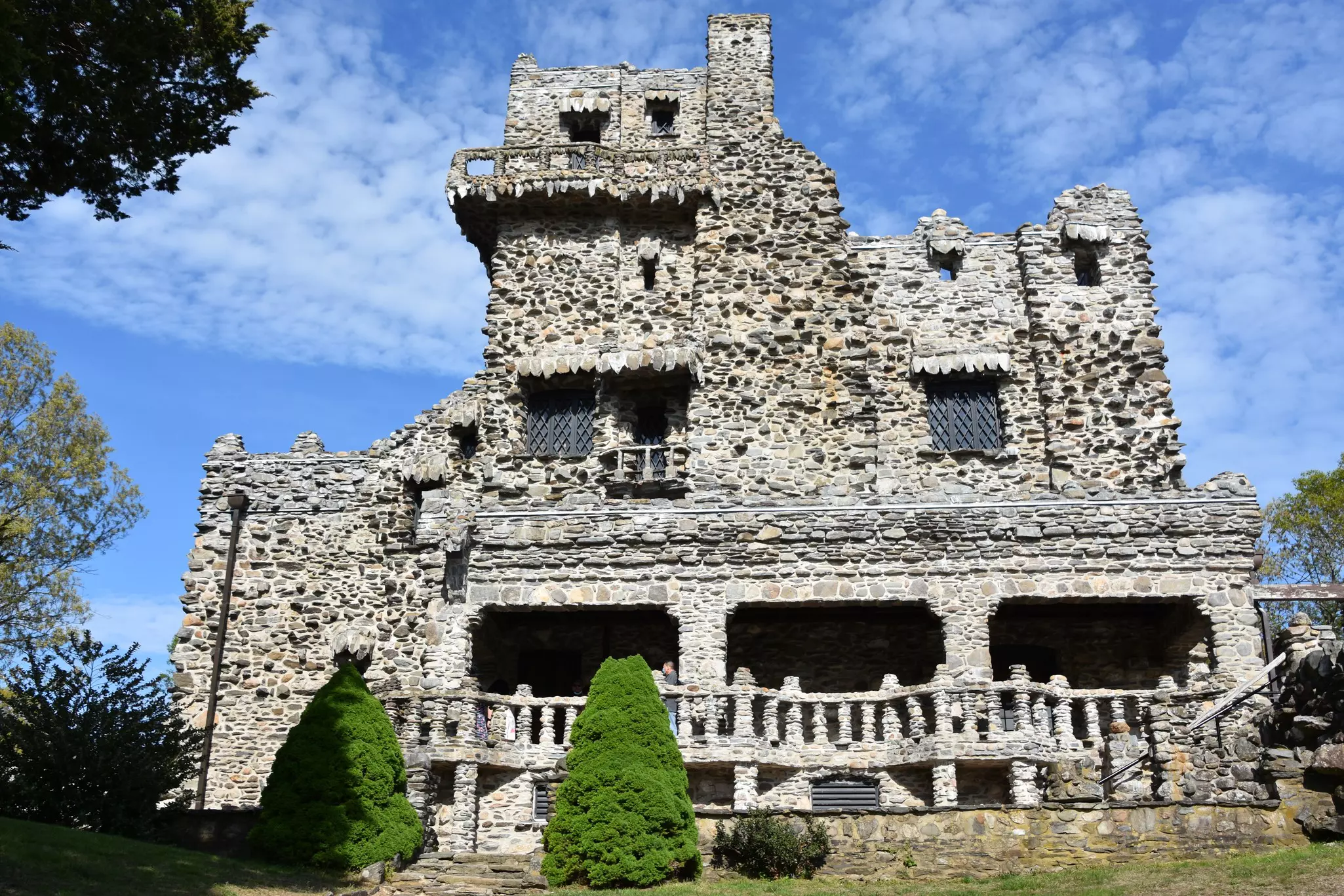 Gillette Castle State Park in East Haddam, Connecticut.